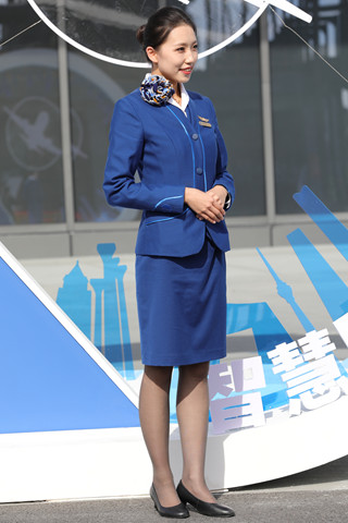 优雅国航空姐